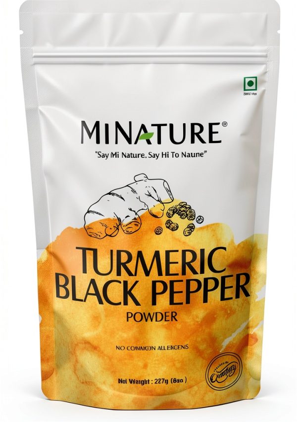 Mi Nature Turmeric Black Pepper Powder Vegan Culinary-0