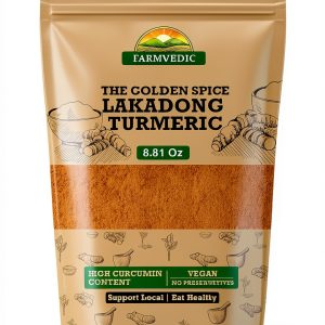 Lakadong Turmeric Powder Farmvedic 8% Curcumin-0