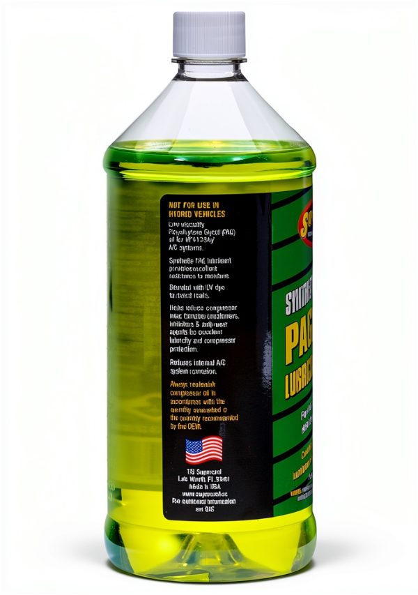 TSI Supercool Green 1234yf A/C Oil 42432D Synthetic Lubricant 2lb-2