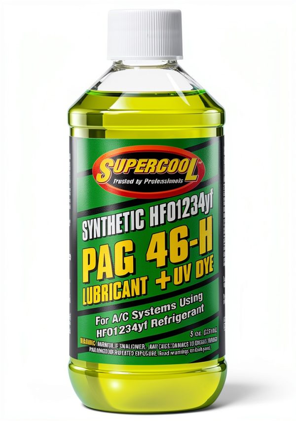 Synthetic PAG A/C Oil TSI Supercool 8 Ounce 1234yf Compatible UV Dye-0
