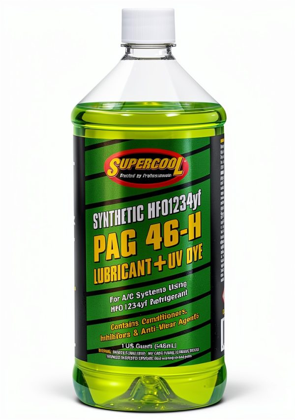 TSI Supercool Green 1234yf A/C Oil 42432D Synthetic Lubricant 2lb-0