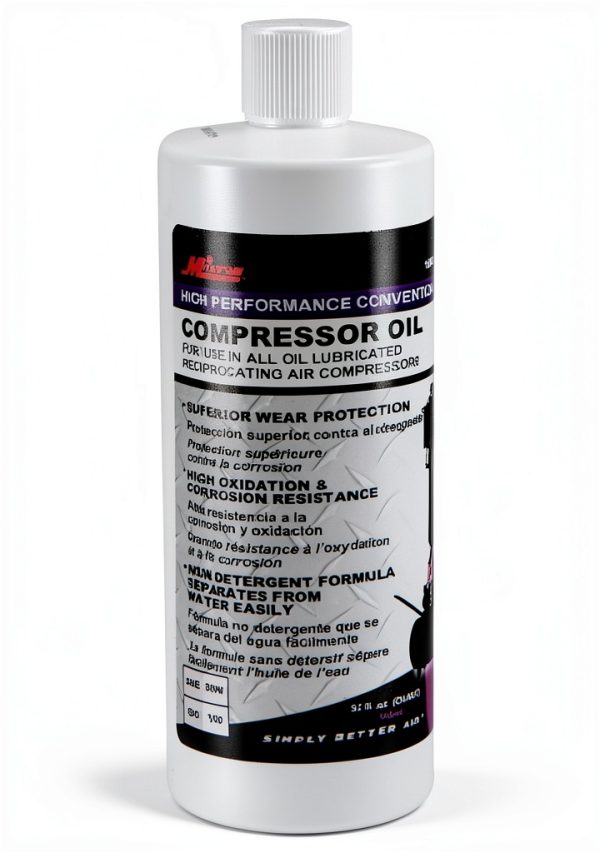 Milton Air Compressor Oil 32oz Petroleum Lubricant for Reciprocating-0