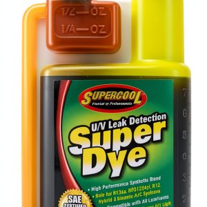 TSI Supercool Yellow Self Measuring A/C Oil Bottle 8 oz Anti-Wear-0
