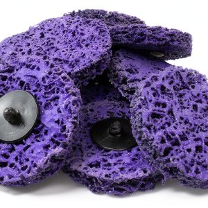 Benchmark Abrasives 3 Inch Change Sanding Discs Nylon R-Type 10 Pack-0
